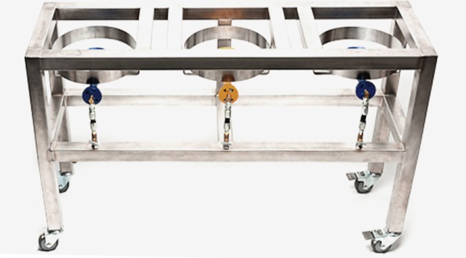 Stainless Steel HomeBrewing Rig