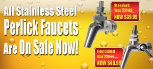 Stainless Steel Homebrewing Taps