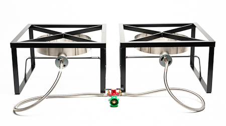 2 Burner Homebrewing System