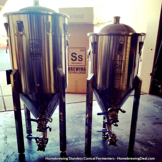 Homebrewing Stainless Steel Conical Fermenters for Beer Fermentation