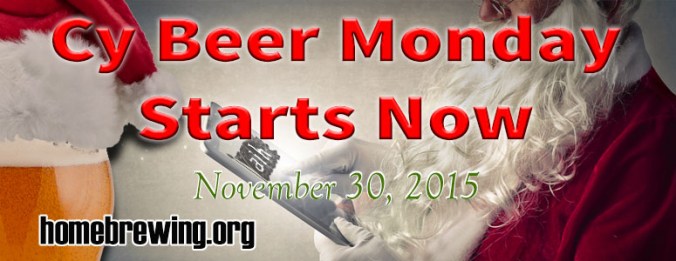 Cyber Monday Home Brewing Sale