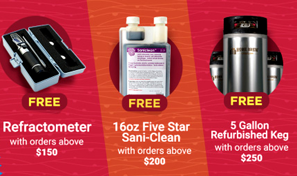 Homebrewing Holiday Sale