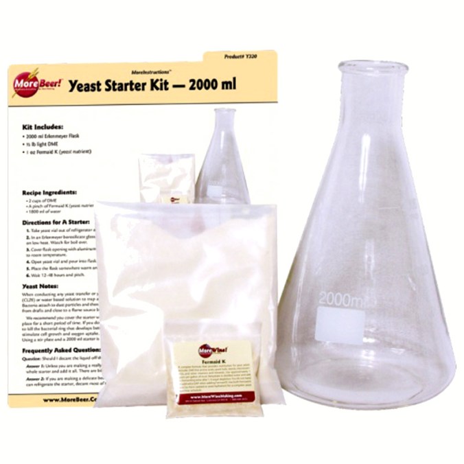 $17.95 Homebrewing Yeast Starter Kit