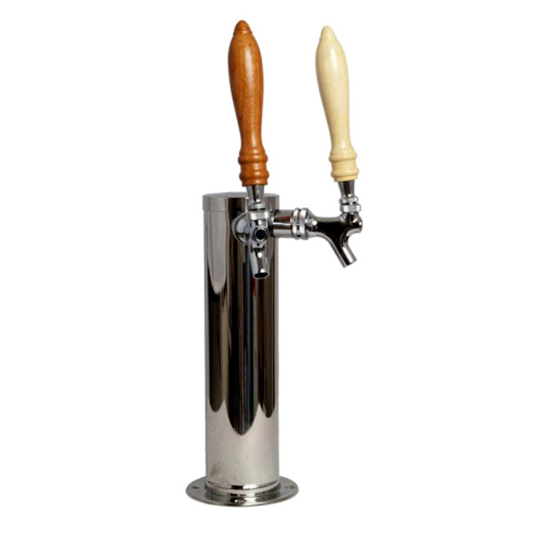 Beer Tap Tower with 2 Faucets