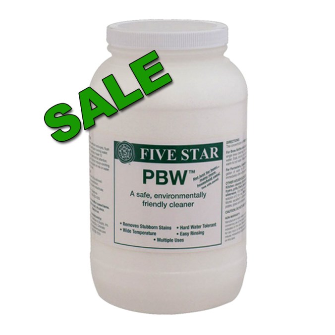 PBW Homebrewing Cleaner Sale - Save $7 with this MoreBeer Coupon Code #pbw #powder #brewery #wash #sale #homebrewing #cleaner #soap #home #brew #homebrew #brewing #brewer #brewery