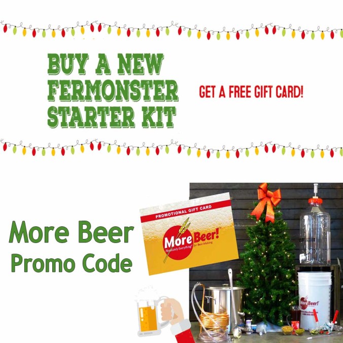 Buy a Home Beer Brewing Kit, Get Free Shipping And A Free $20 Gift Card With This MoreBeer.com Coupon Code