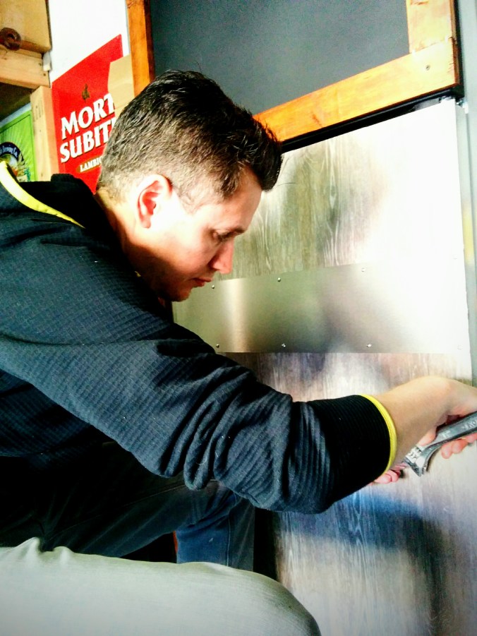 Install the CO2 hardware for your kegerator