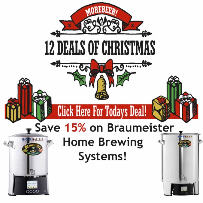 Save 15% On BrauMeister Home Beer Brewing Systems #morebeer #promo #code #coupon #deal #homebrewing #homebrew #speidel #brau #meister #braumeister #home #brewery #system #brewing #brew #setup #brewery