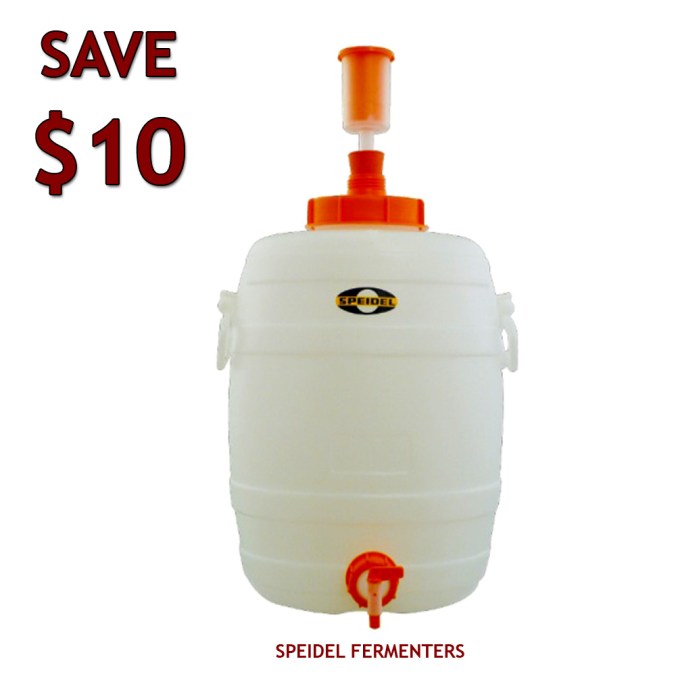 Save $10 On A Speidel 8 Gallon Homebrewing Fermenter #homebrew #homebrewing #blog #deal #promo #code #coupon #morebeer #more #beer #brewing #home #brewer #speidel #fermenter #fermentor