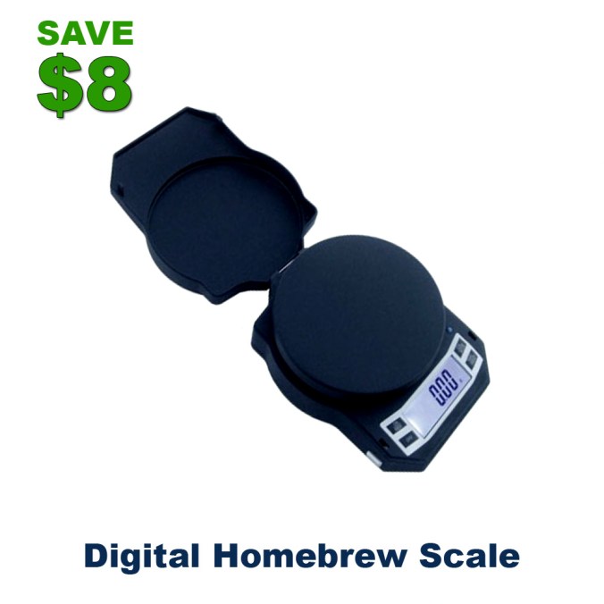 Digital Home Brewing Scale for Grains and Hops