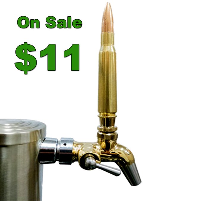 Just $11 for a 50 Cal Tap Handle #homebrew #homebrewing
