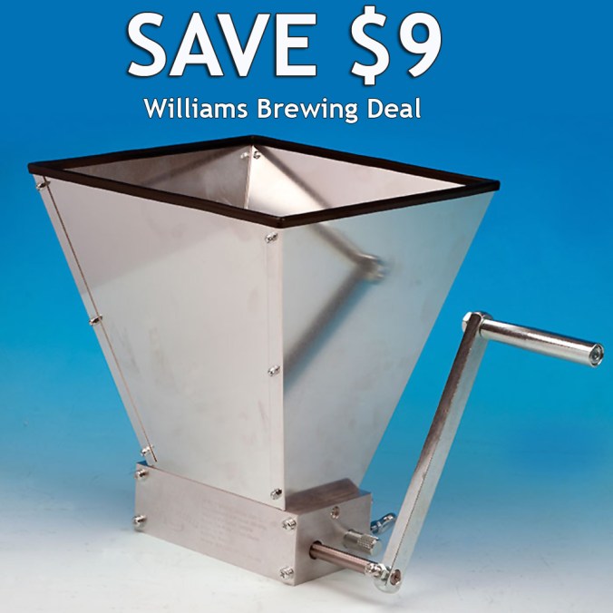 Malt Muncher Grain Mill For Just $85