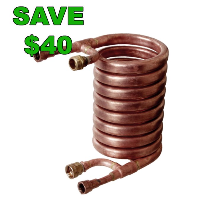 Save $40 On A Convoluted Wort Chiller