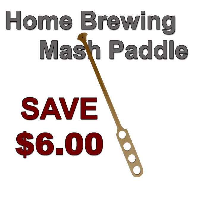 Save Yourself $6 On A New Homebrewing Mash Paddle
