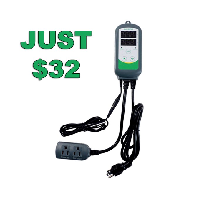 Get a Dual Stage Homebrewing Temperature Controller for Just $32