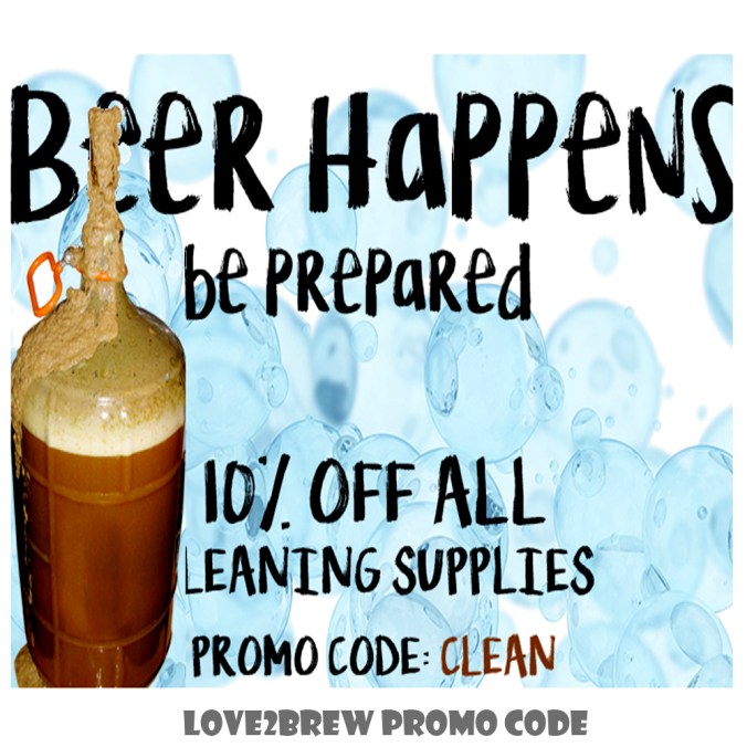 Save 10% On Your Home Brewing Cleaners with this Love2Brew Coupon Code