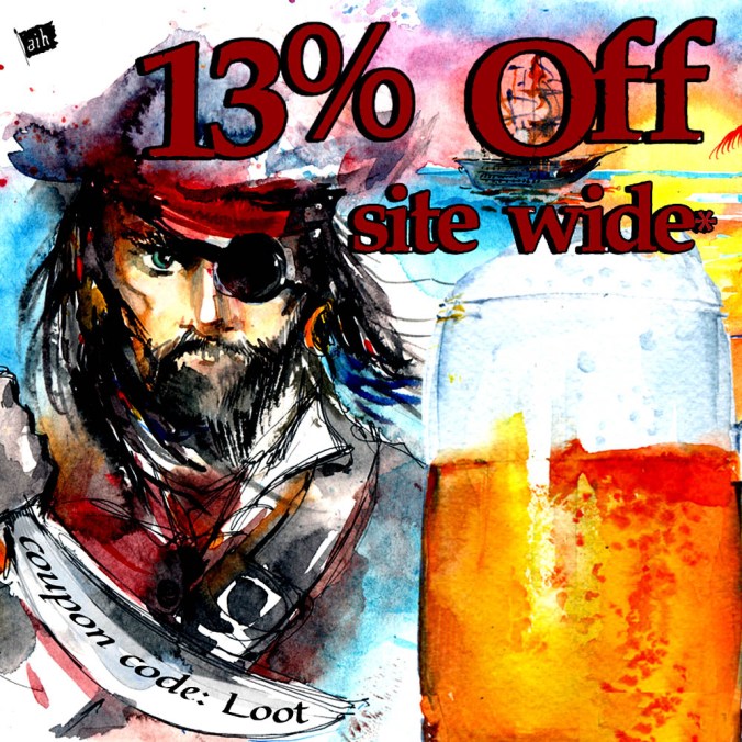 Save 13% For Talk Like A Pirate Day with this Adventures in Homebrewing Promo Code