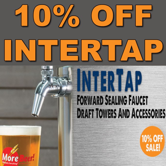 Save 10% On InterTap Draft Beer Items With This MoreBeer.com Promo Codes