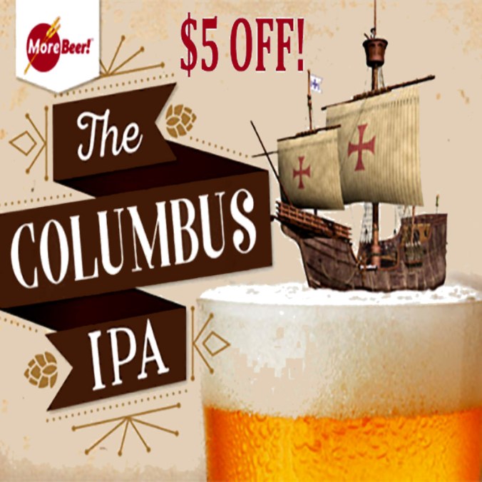 Save $5 On Columbus IPA Beer Kits Today Only