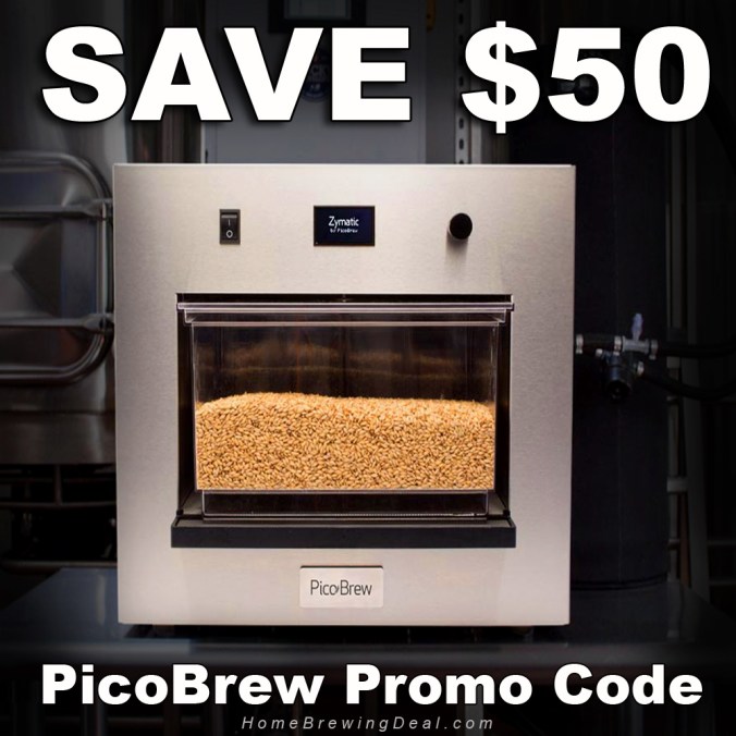 Save $50 On A NEW PicoBrew Home Brewing System with this PicoBrew.com Promo Code #picobrew