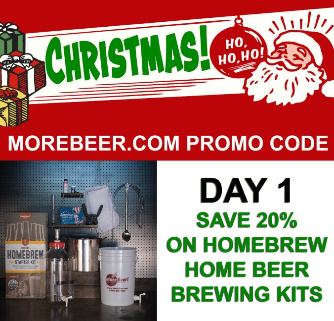 Save 20% On Home Beer Brewing Kits #homebrew #homebrewing #beer #promo #code #morebeer #more #beer