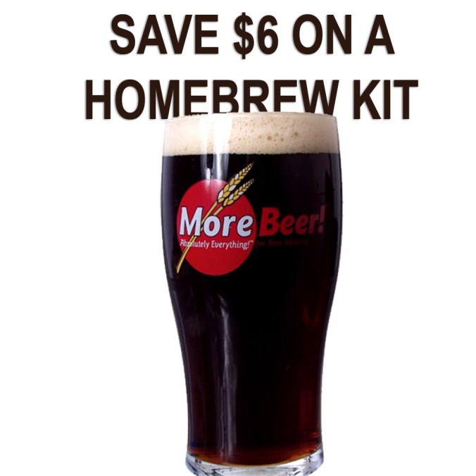 Save $6 On A MoreBeer.com Bock Extract Home Beer Brewing Kit