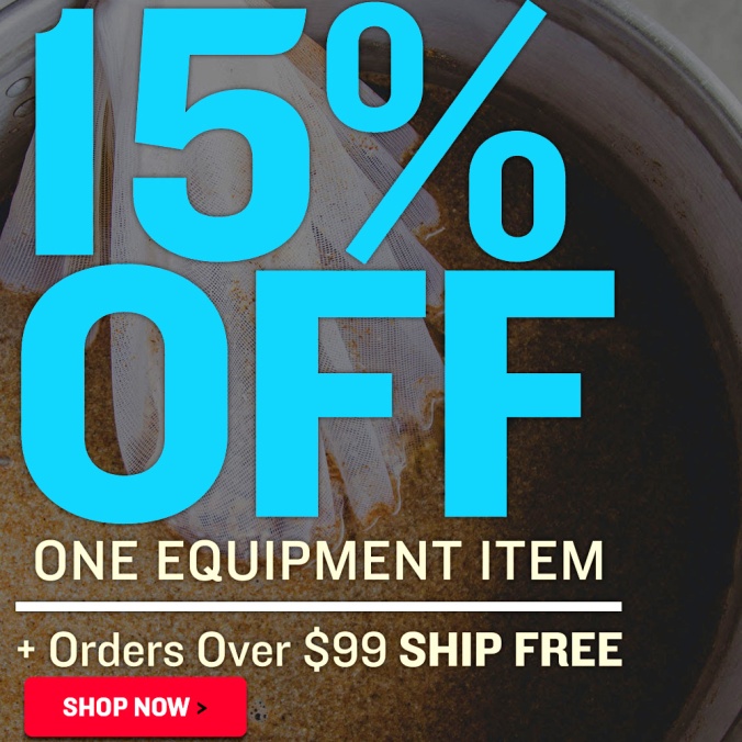 Save 15% On An Item + Free Shipping Over $99 With This NorthernBrewer.com Promo Code