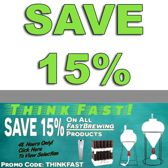 Save 15% On Fast Brewing Products At MoreBeer With Coupon Code