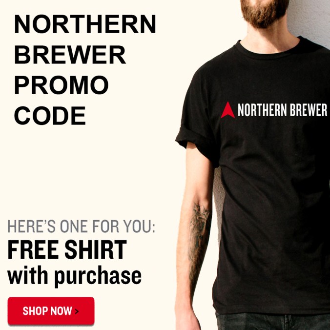 Northern Brewer Coupon Code - Get A Free T-Shirt
