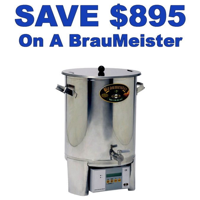 Save 45% On A Brau Meister Home Beer Brewing System