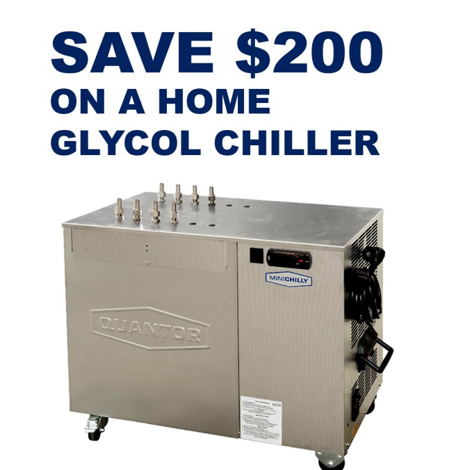 Save $200 On A Glycol Chiller At MoreBeer.com