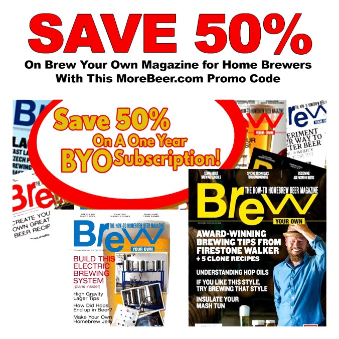 Get a Subscription to Brew Your Own Magazine for 50% Off