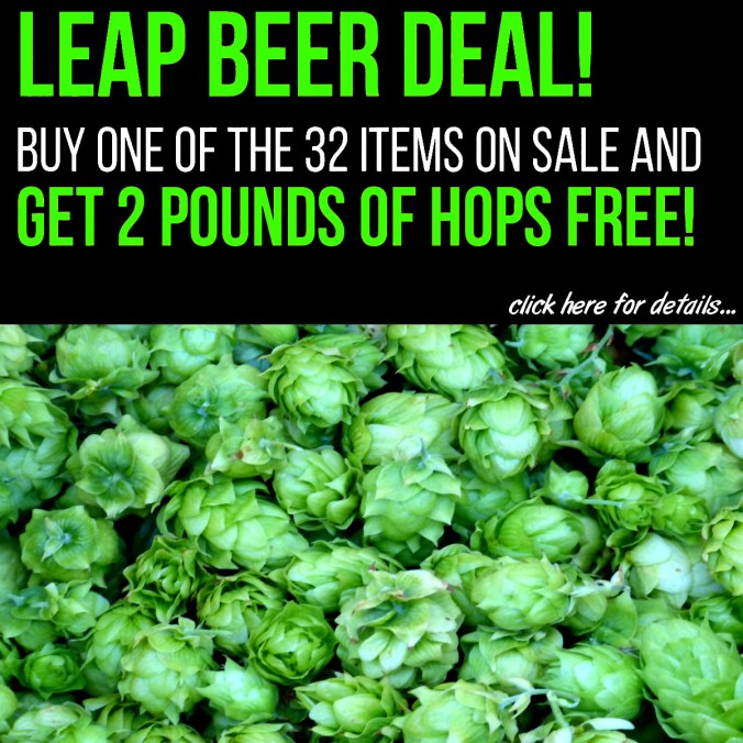 Promo Code for 2 Pounds of Free Home Brewing Hops from MoreBeer.com